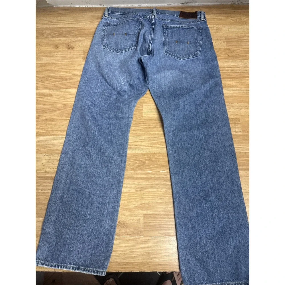 Polo Ralph Lauren Classic 867 Jeans Mens 33x32 Blue Straight Leg Denim